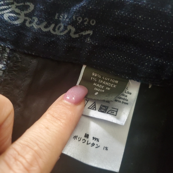 Eddie Bauer Pencil Denim Skirt - Picture 4 of 8